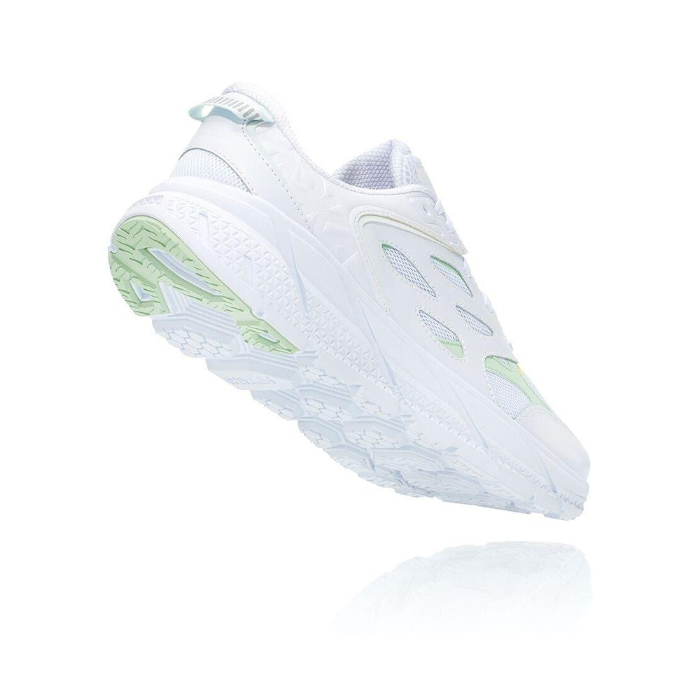 Кроссовки мужские HOKA M CLIFTON L White / Green Ash