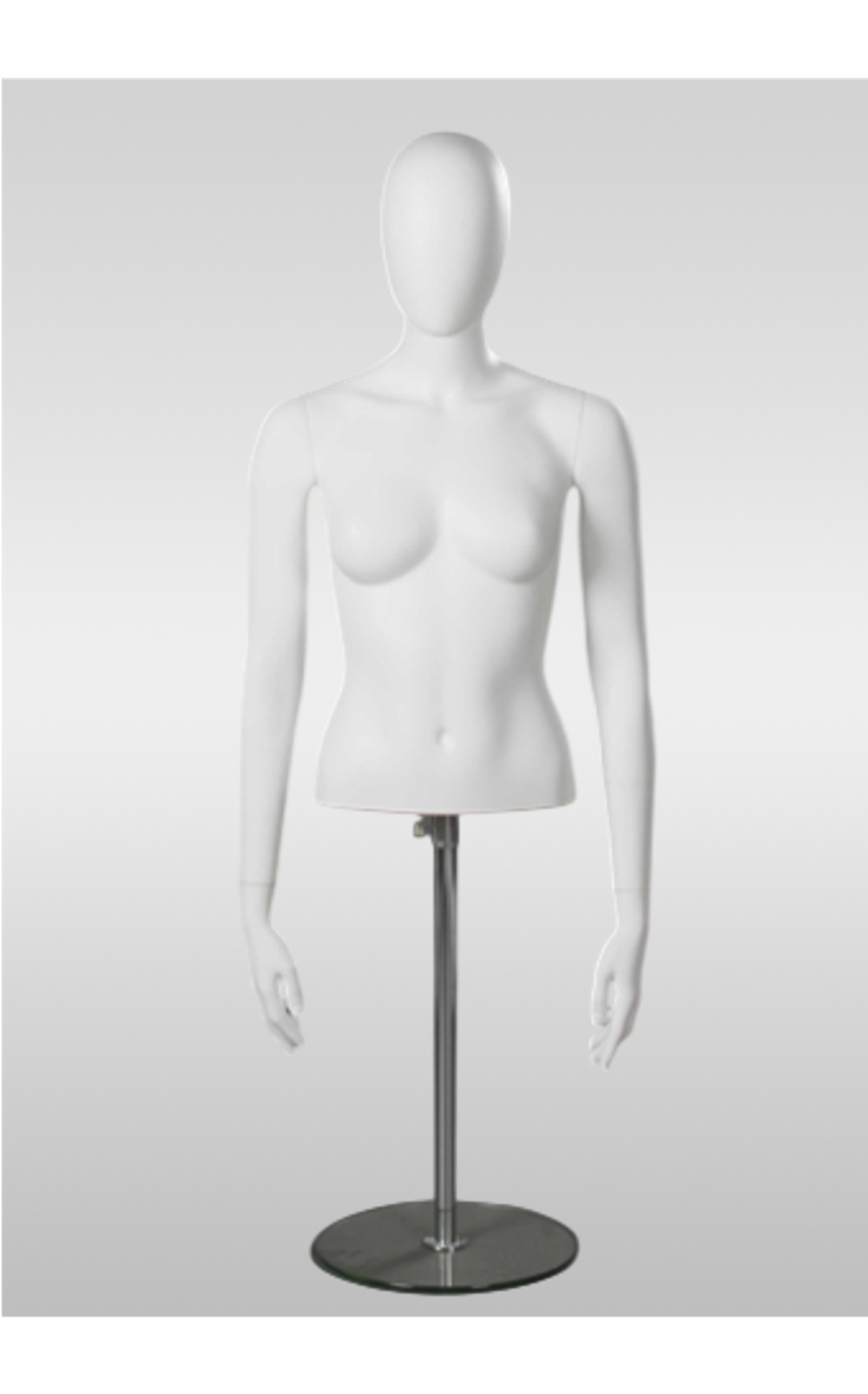 Торс женский укороченный Тина\Белый матовый