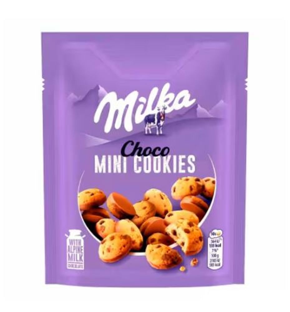 Печенье Milka Mini Cookies 110гр