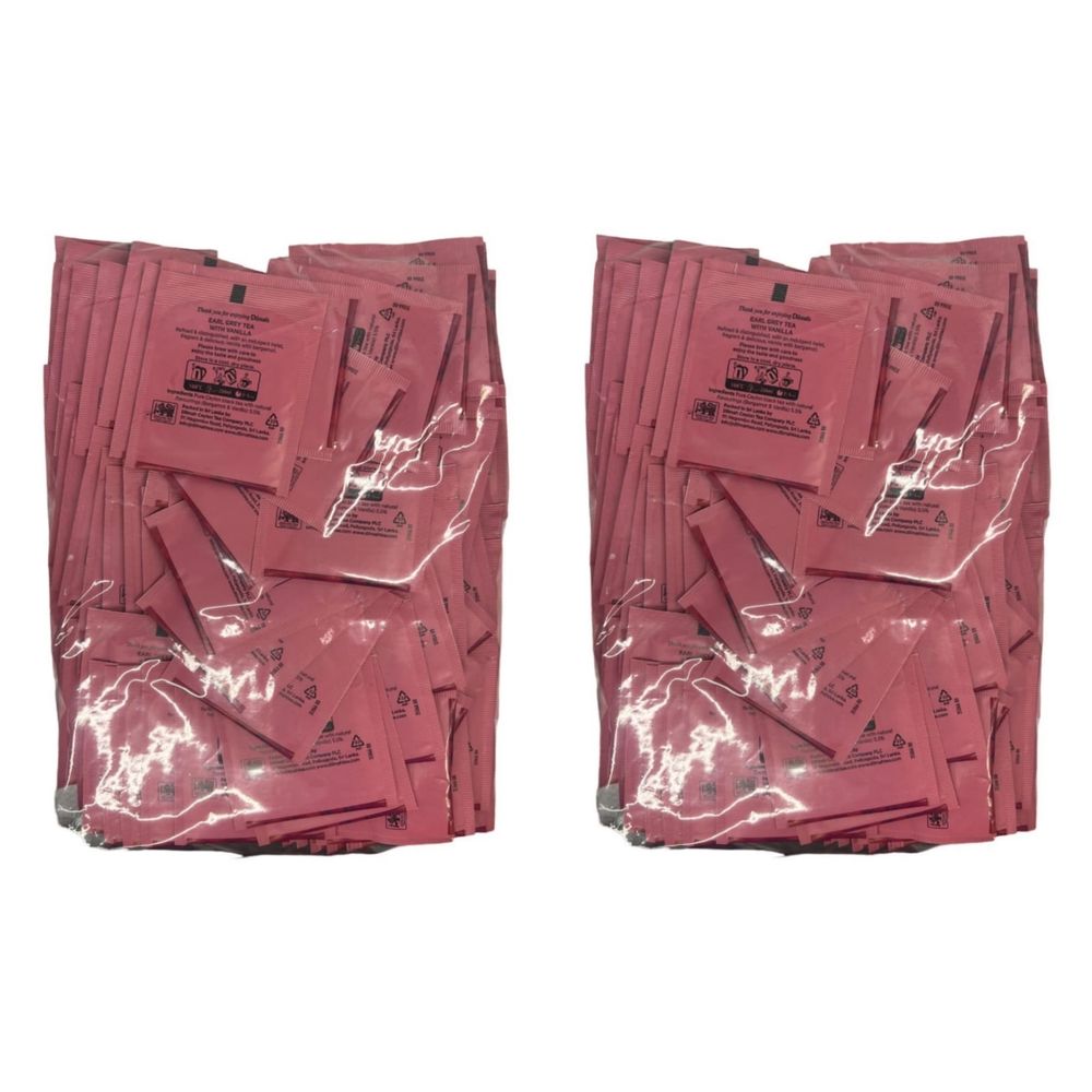 Чай черный Dilmah Ceylon Earl Grey Vanilla 100 пакетиков 2 шт