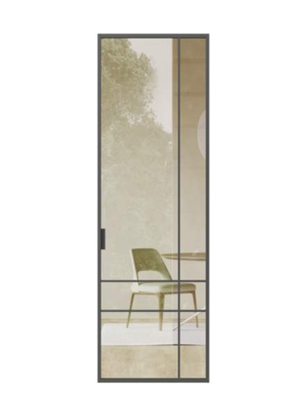 Раздвижная алюминиевая перегородка Minoli Split 21