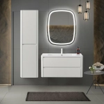Тумба с раковиной Cezares RELAX 80 Bianco Lucido