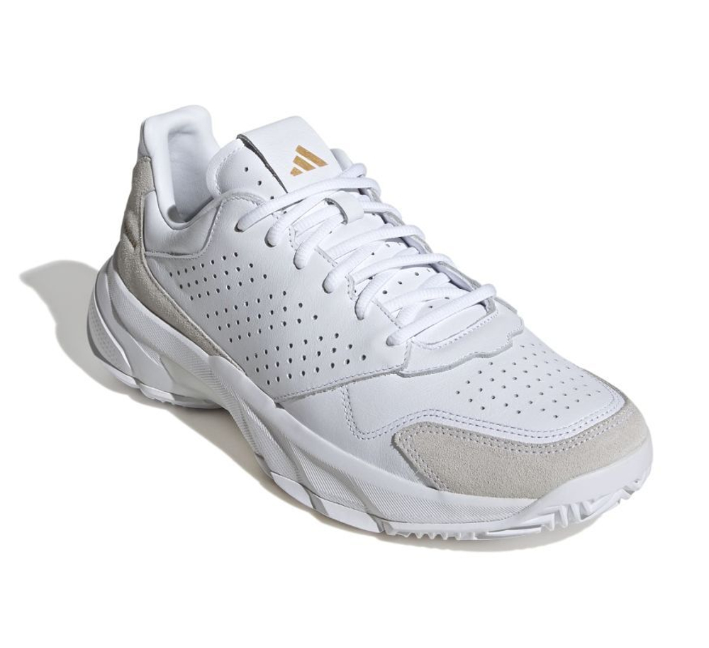 Теннисные кроссовки Adidas CourtJam Control 3 Premium - cloud white/cloud white