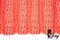 274 ОПТ Кружево эластичное 19 см, Италия, красный