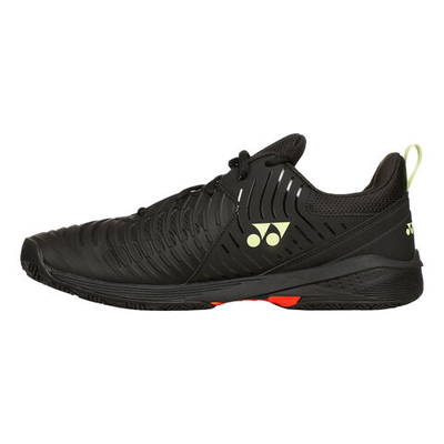Мужские теннисные кроссовки Yonex Power Cushion Sonicage 3 All Court Shoe Men - Black, Neon Green