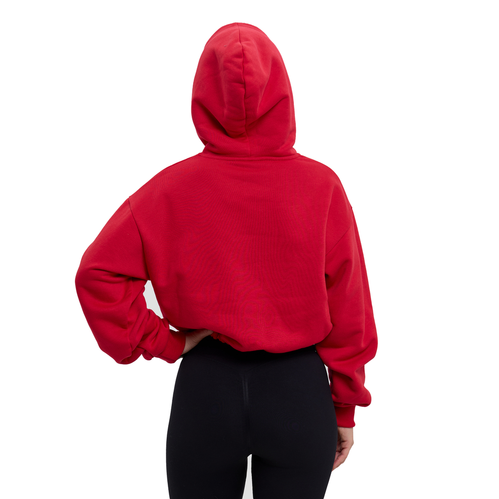 Худи женская Clan 13 Full tank, красный