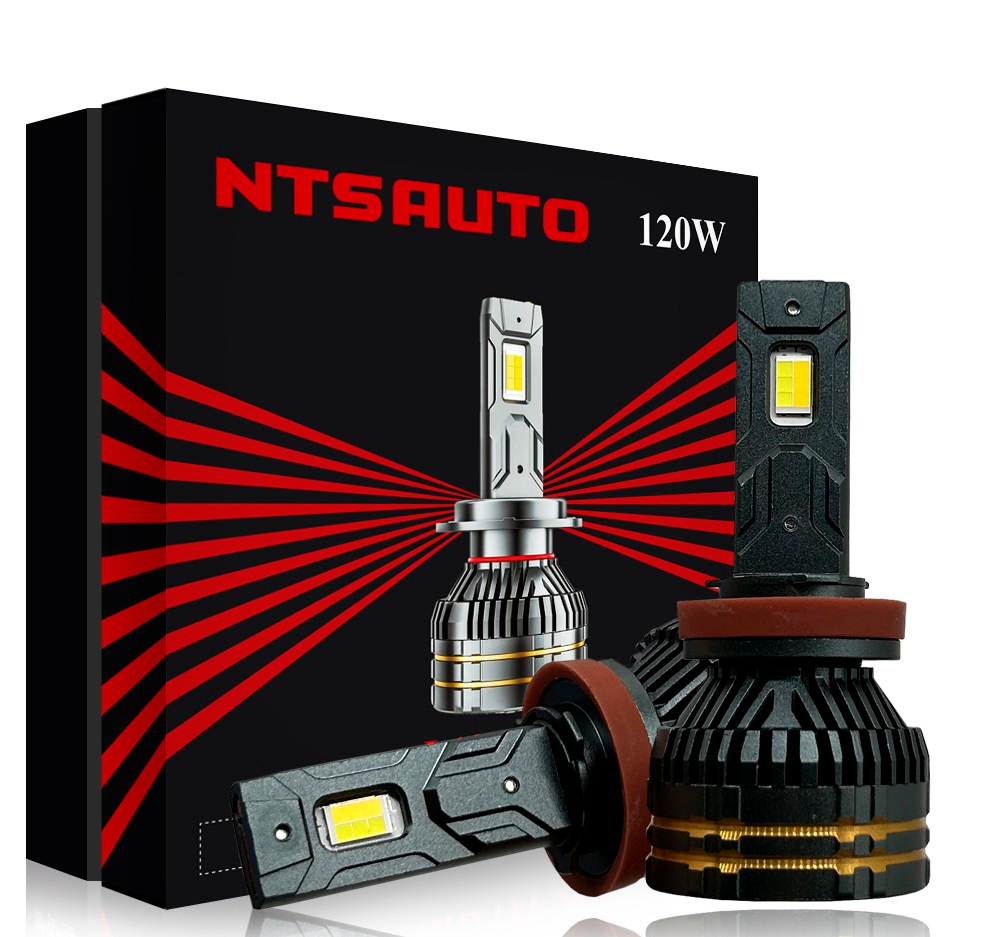 Автолампа LED НB4 (9006) к-т NTS (радиатор+вентилятор) L19 60W CAN 3кол:3200/4300/6500K L19-HB4