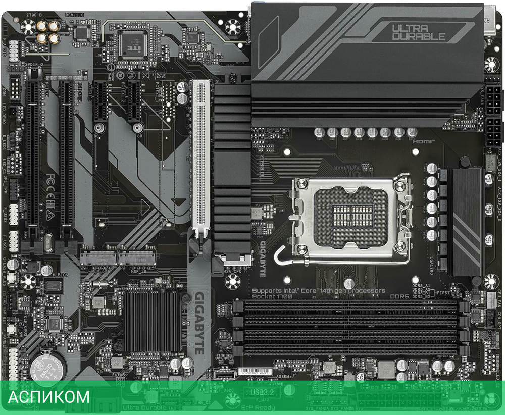 Материнская плата GigaByte Z790 D DDR5 rev. 1.0