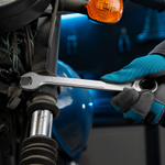 Ключ комбинированный трещоточный, 16 мм, количество зубьев 100 Gross