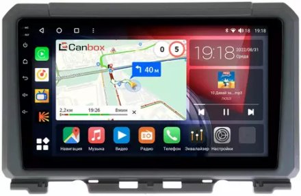 Магнитола для Suzuki Jimny 2019+ - Canbox 9216 Qled, Android 10, ТОП процессор, SIM-слот