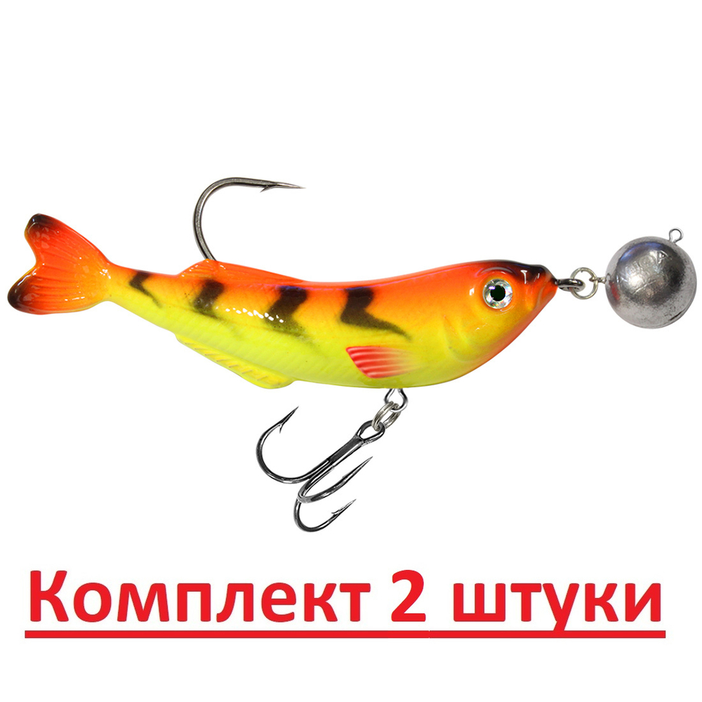 Воблер для рыбалки JIG-DOK с чебурашкой 94mm,