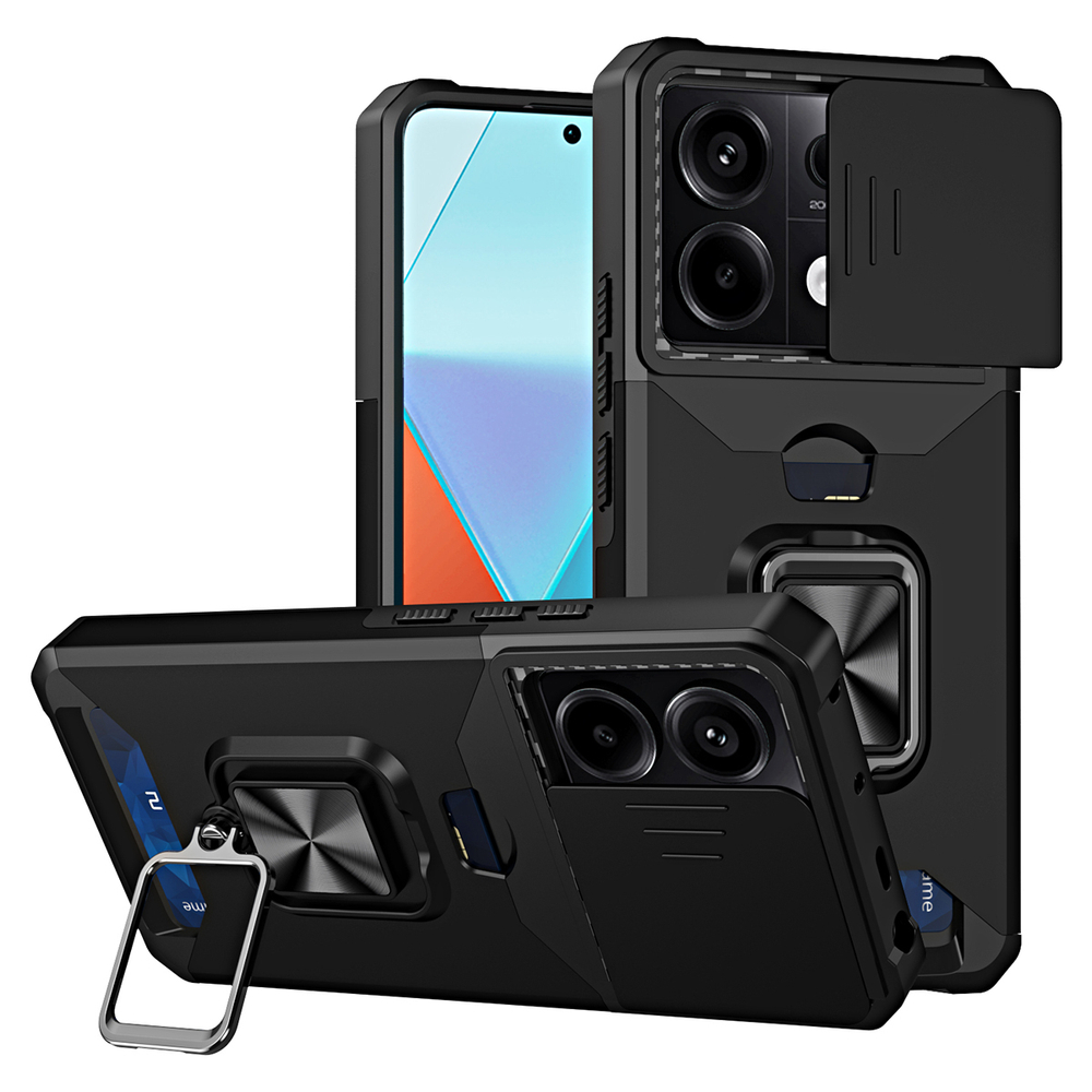 Противоударный чехол Сard Reader Case для Poco X6