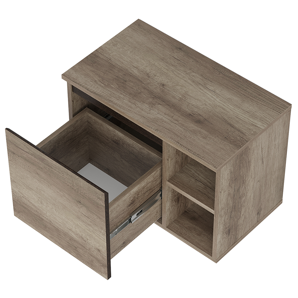 Тумба прикроватная Энигма тб-14 дуб каньон / венге