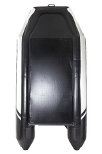 Броня-320 С белый-черный (Лодка ПВХ под мотор с усилением)