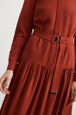 51199 Платье женское (красно-терракотовый)