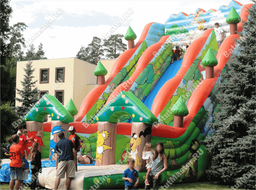 Надувная горка "Форест"