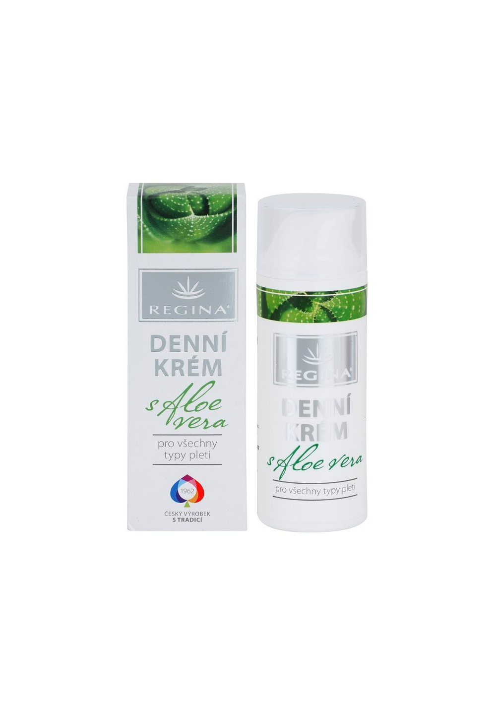 Regina Aloe Vera - дневной крем для лица с алоэ вера /   50  ml  / GTIN 8595002328716