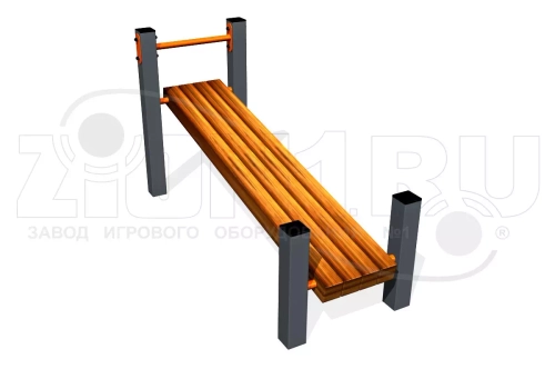 Скамья для пресса наклонная ВБ-200Б