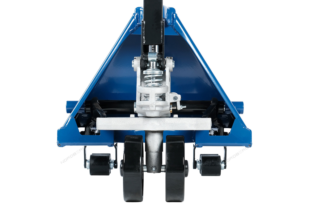 NORDBERG (N3902S-25) Тележка (рохля) складская гидравлическая короткая 2.5 т, с полиуретановыми колесами