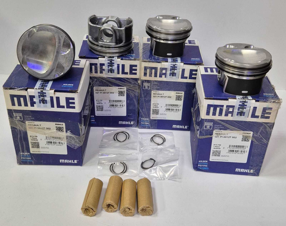 Поршни с кольцами +0.50 H5FT MAHLE