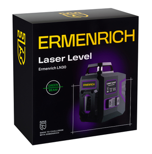 Лазерный уровень Ermenrich LN30, фиолетовый