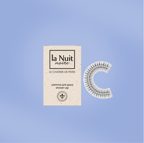 Шапочка для душа La Nuit Noire (200 шт.) одноразовая в коробочке