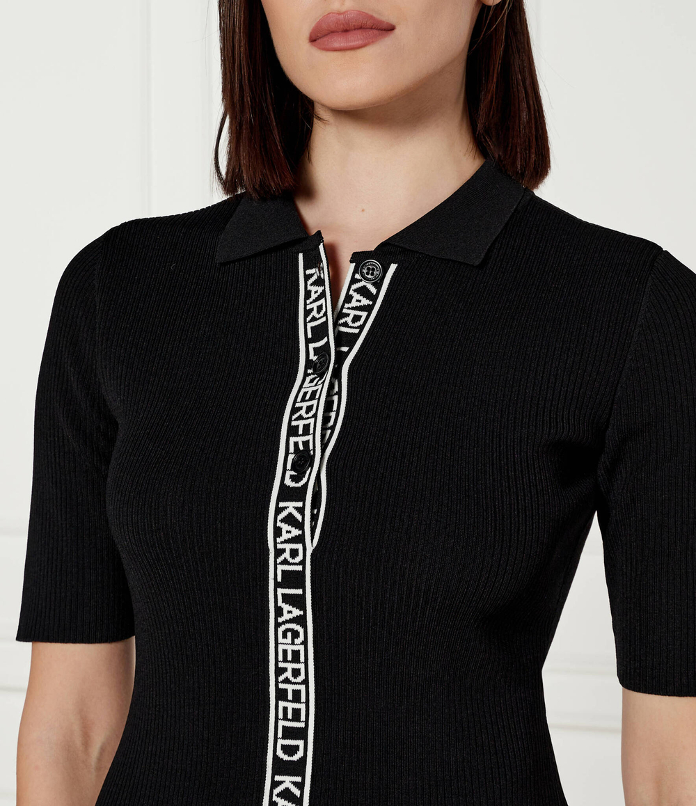 Платье Karl Lagerfeld - черный(246W1320)