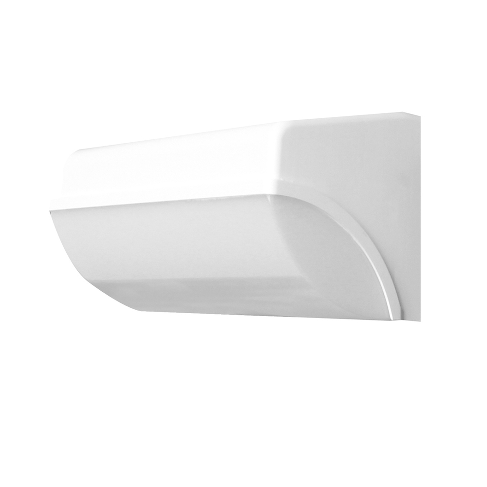 Уличный светодиодный настенный светильник 1х30Вт, 3000лм, 4000К, IP65, пластик, белый