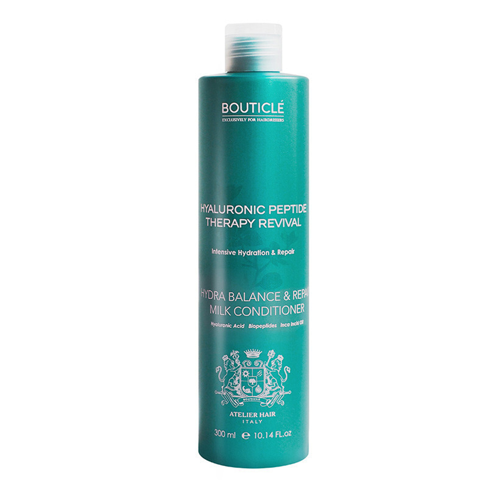 Увлажняющий кондиционер для поврежденных волос Bouticle Hydra Balance & Repair Milk Conditioner, 300 мл.
