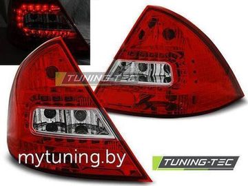 Задние фонари Ford Mondeo 3 red white led