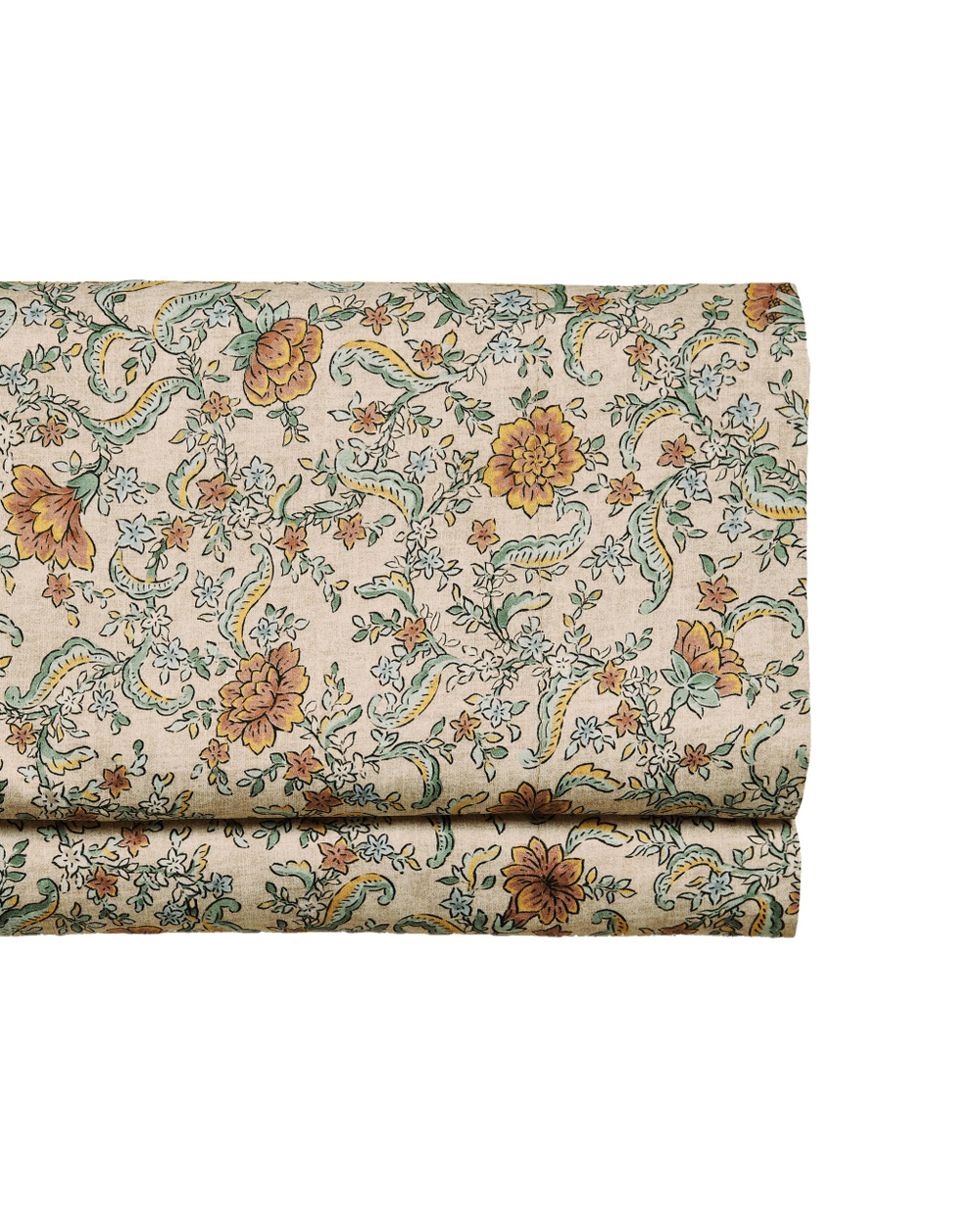 Простыня Zara Home сатин, хлопок 100%, с цветочным принтом, 6152/089
