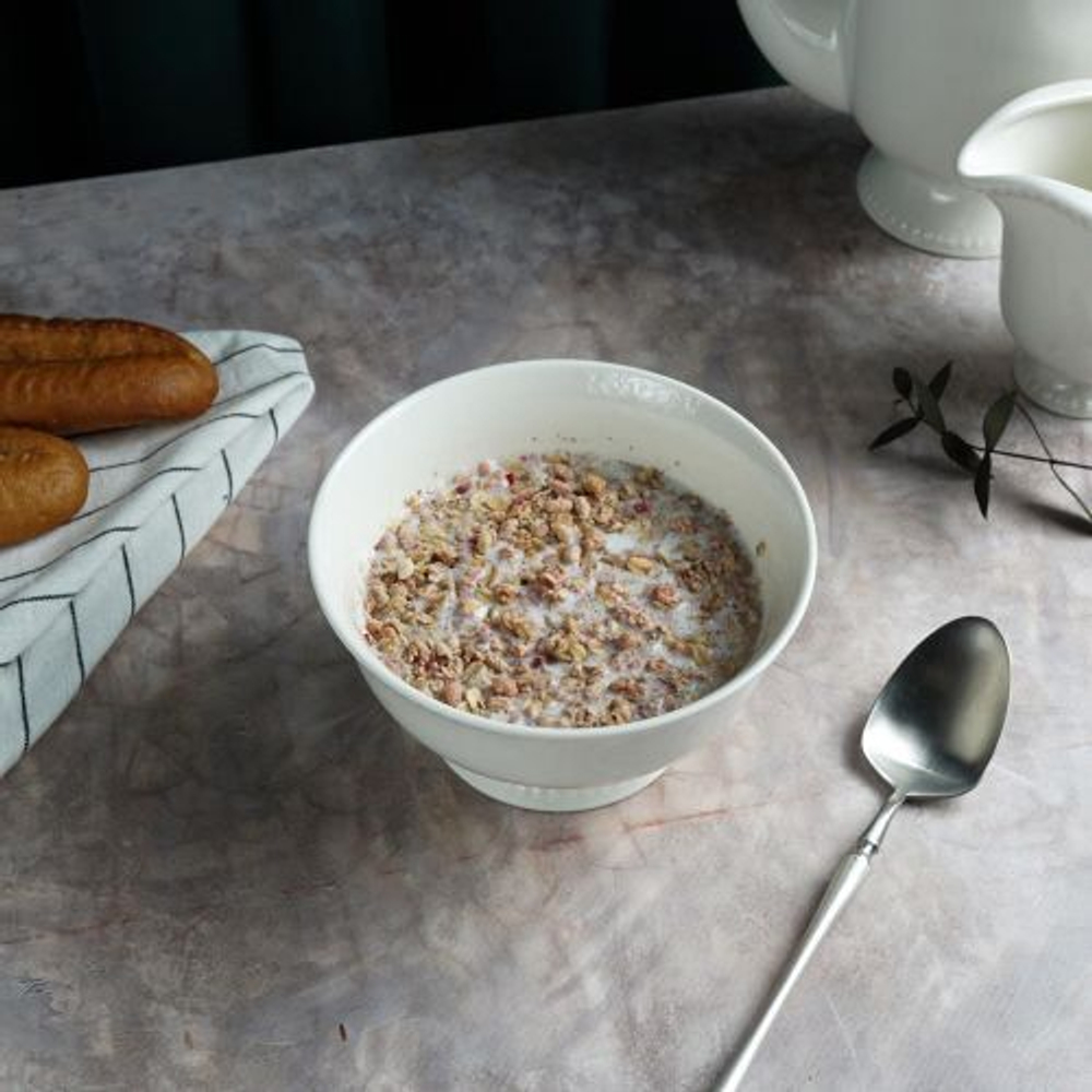 Салатник 600 мл, d=14,5 cм,фарфор "NOBLE" серия "LUXE"