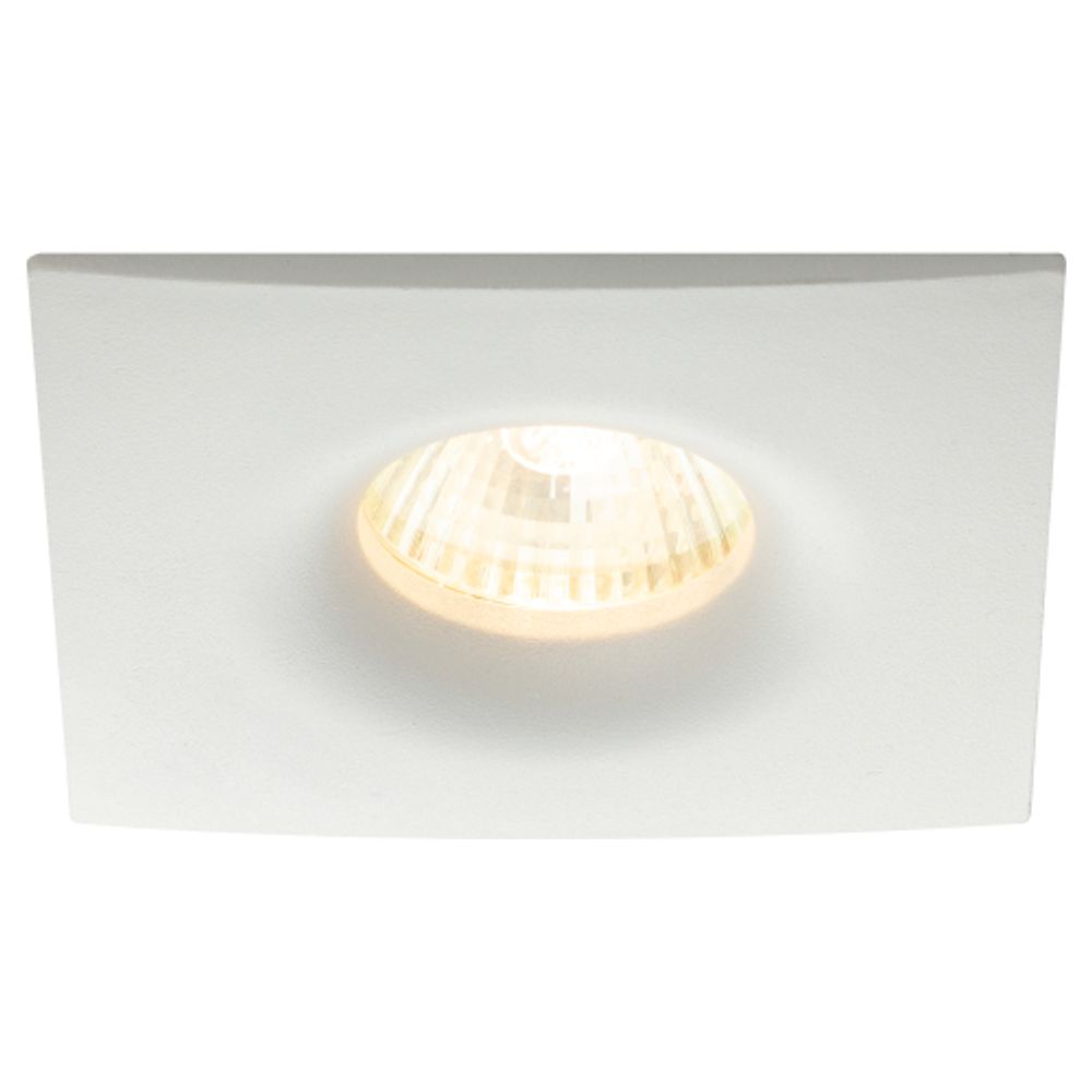 Светильник встраиваемый алюминиевый ЭРА KL104 WH под лампу MR16 GU5.3 белый | Алюминиевые встраиваемые светильники