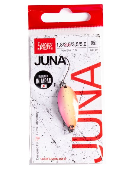 Блесна колеб. Lucky John JUNA длин.30мм/02,5г 051