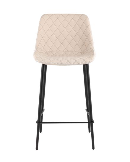 Стул барный Arch экокожа светло-серый