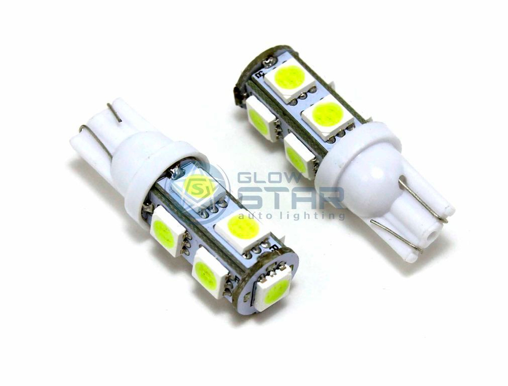 Светодиод габаритный T10-9 5050SMD (W5W)