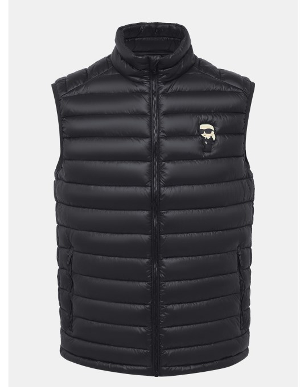 Жилет муж. KARL LAGERFELD 505023 черный лого мульти