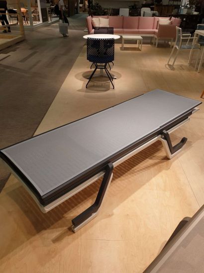 Шезлонг металлический Podio Италия