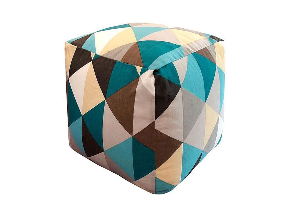 Пуфик Куб Изумруд