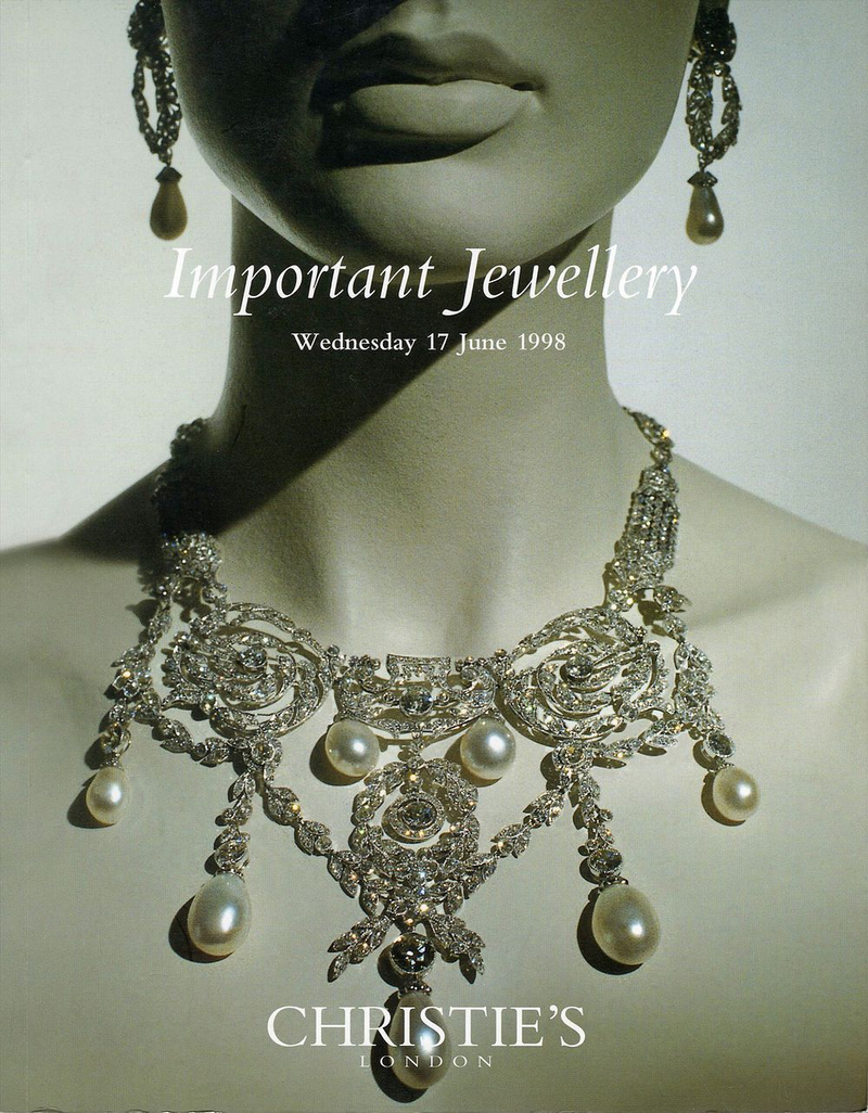 Каталог аукциона Christie's, Лондон, Ювелирное искусство от 17 июня 1998 года