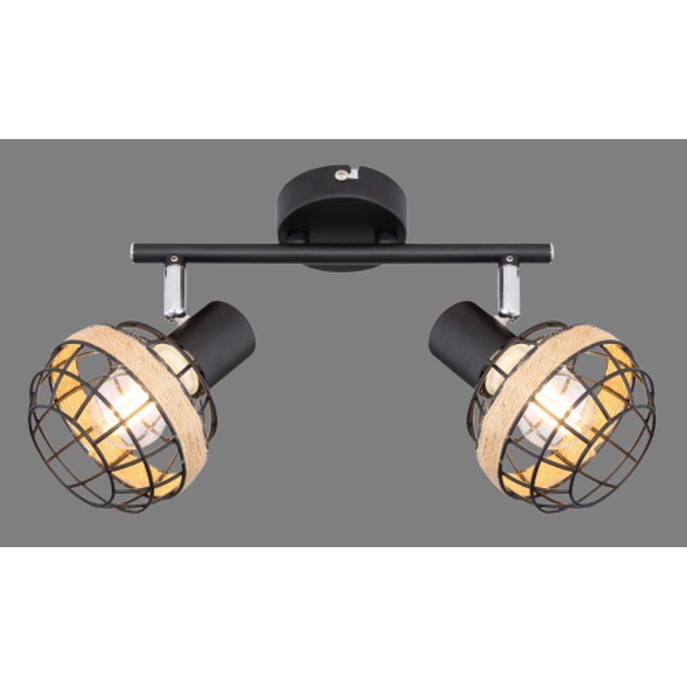 Светильник настенно-потолочный спот Rivoli Fedora 7033-702 2 х E14 40 Вт поворотный