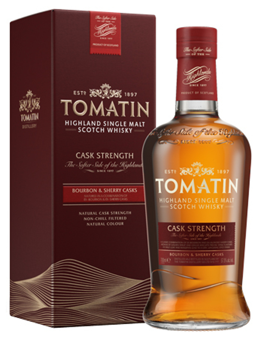 Виски Tomatin Cask Strength 57,5% 0,7 л