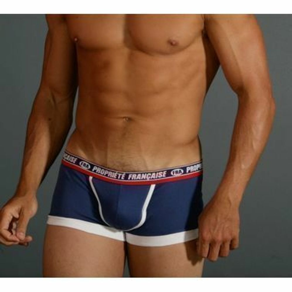 Мужские трусы хипсы Aussiebum Patriot Property of France Dark Blue AB00150