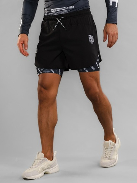 Шорты спортивные с легинсами Bad Boy Pro