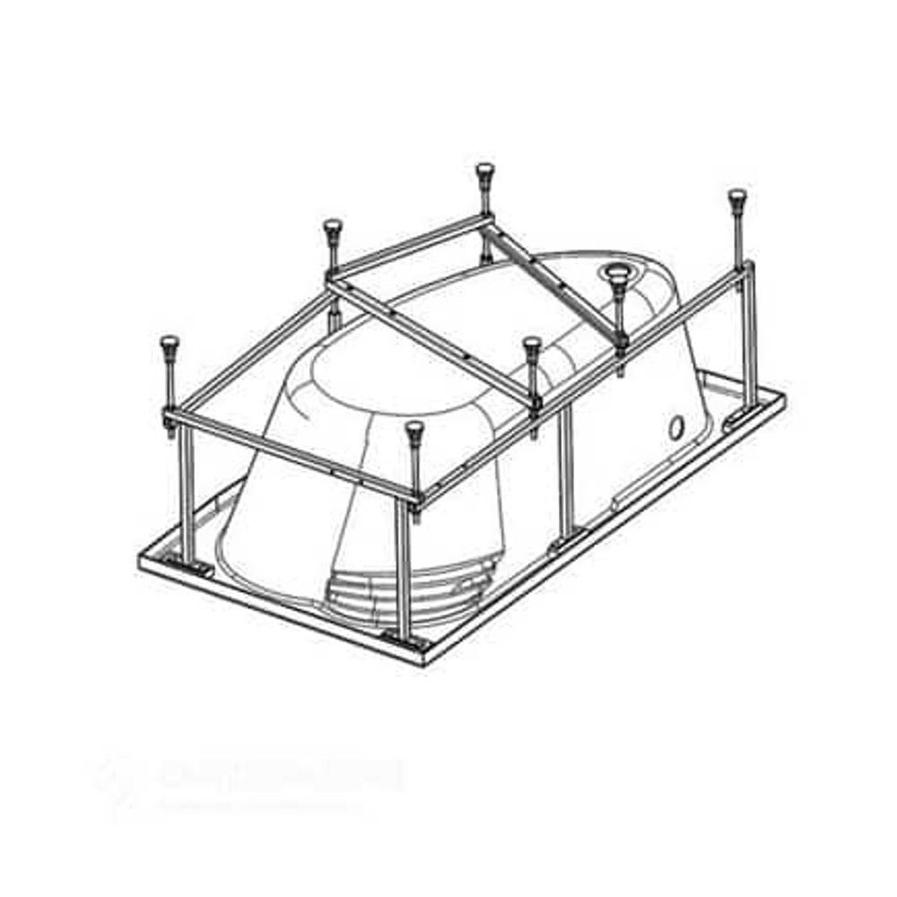 Монтажный комплект SANTEK МАЙОРКА 150х90 1WH112431
