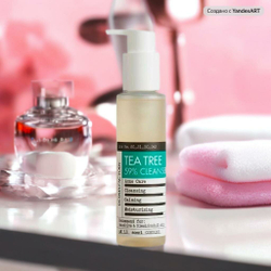 Очищающий гель Derma Factory "Tea Tree", для проблемной кожи, с экстрактом чайного дерева