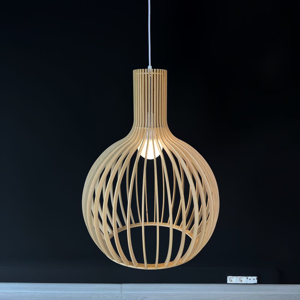 Подвесной светильник СЕКТО Octo 4240 Lamp Light wood