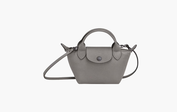 Longchamp Le Pliage Xtra S Leather Cuir Crossbody Bag "Turtledove"