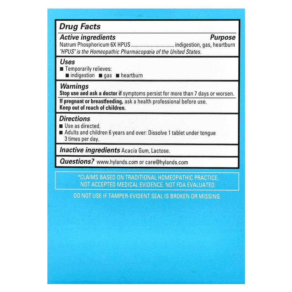 Hyland's Naturals, Cell Salt # 10, Nat Phos 6X, 100 быстрорастворимых отдельных таблеток