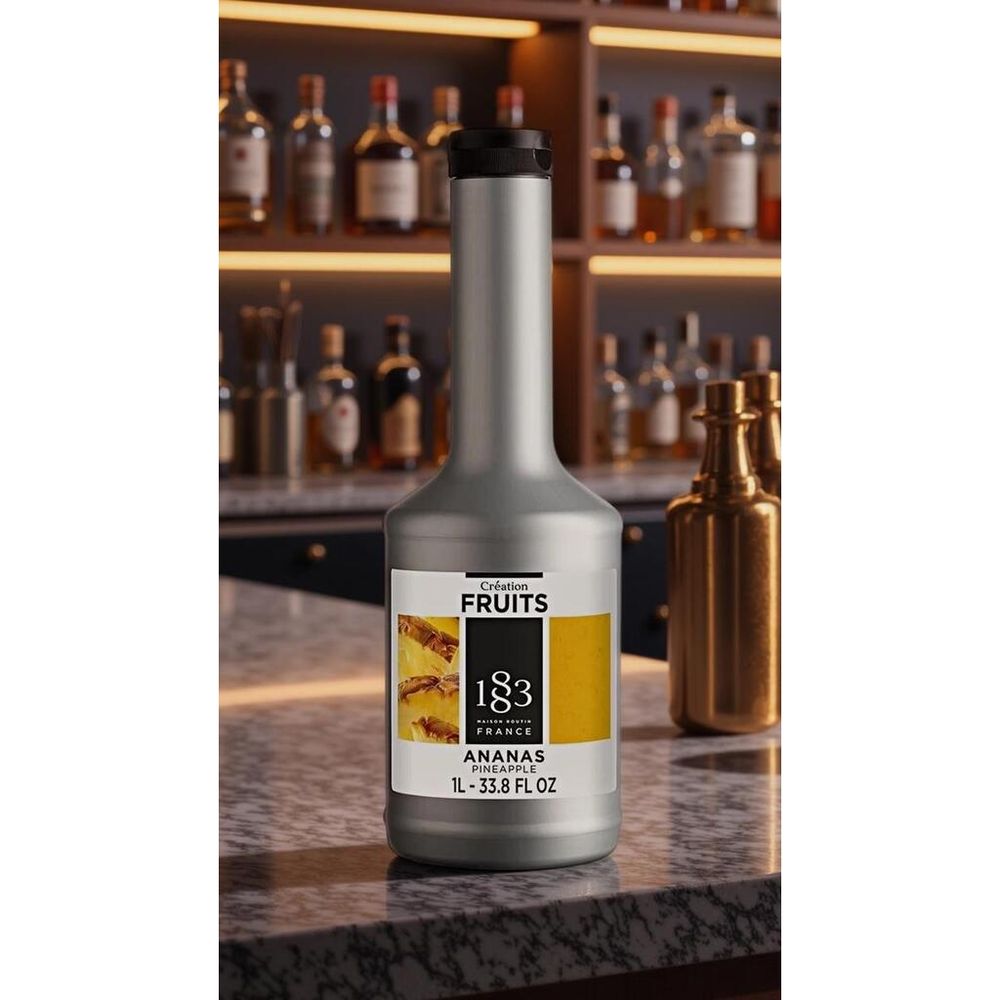 Пюре основа для напитков Ананас 1л 1883 Maison Routin